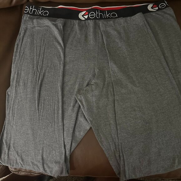 Ethika WOMENS LEGGINGS Modal - Dark Heather Gray - Picture 1 of 7